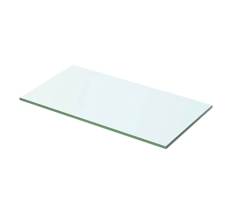 Panneau Pour étagère Verre Transparent 50 X 20 Cm