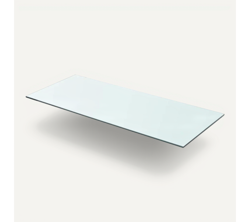 Panneau Pour étagère Verre Transparent 70 X 30 Cm