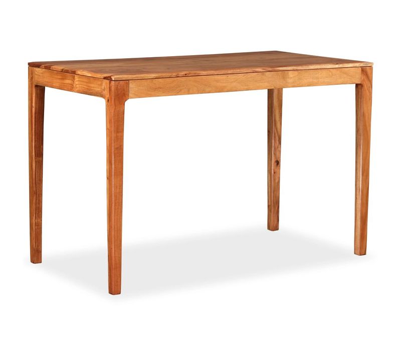 Table De Salle À Manger Bois Massif 118 X 60 X 76 Cm