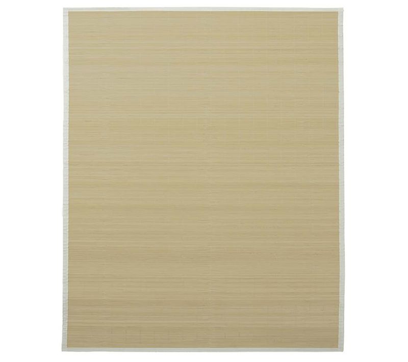 Tapis En Bambou 160x230 Cm Naturel