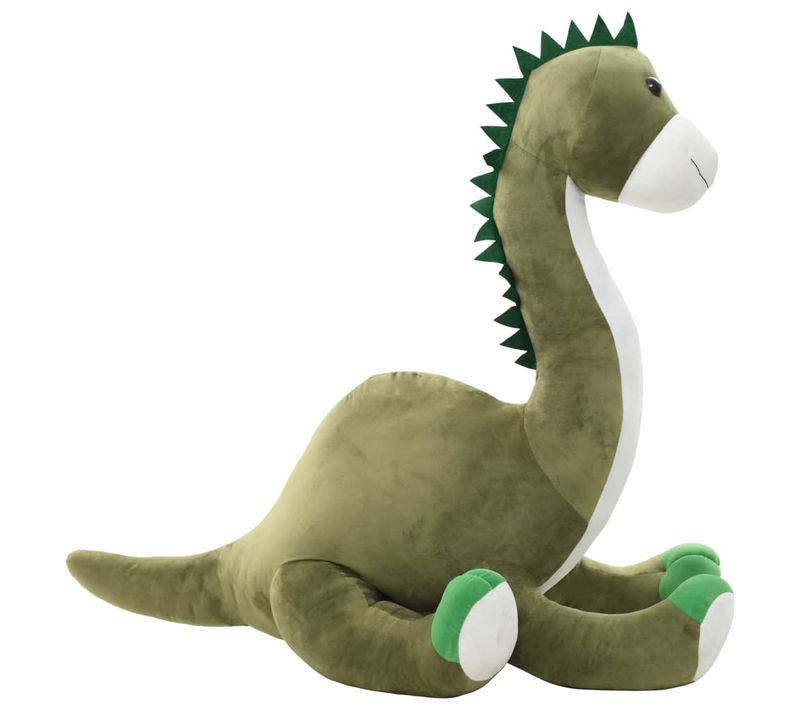 Dinosaure Brontosaure En Peluche Vert