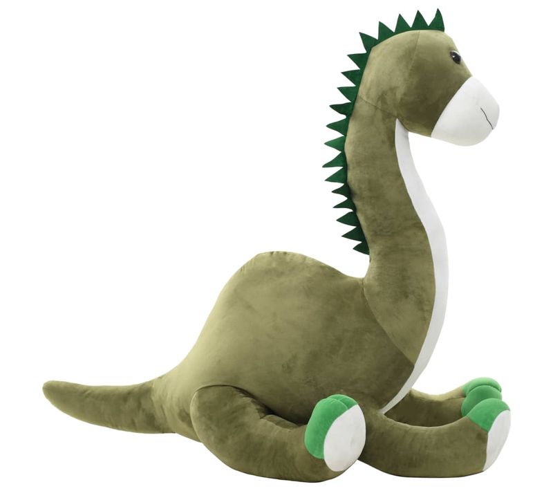 Dinosaure Brontosaure En Peluche Vert