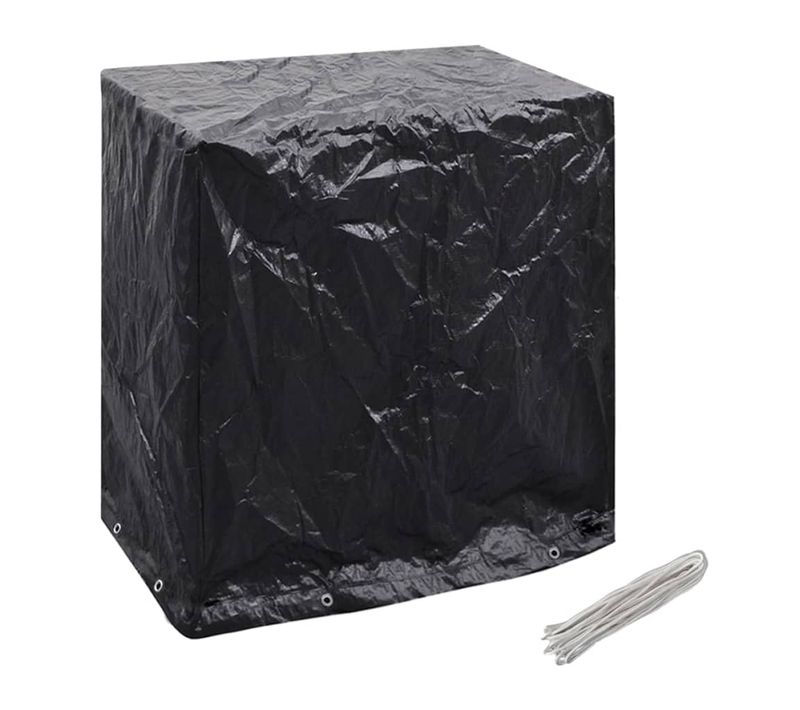 Housse De Salon De Jardin Table De Ping-pong 160x55x182 Cm