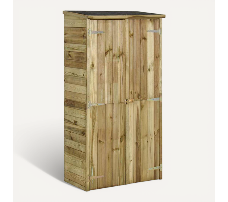 Abri à Outils Pour Jardin Pin 85x48x177 Cm