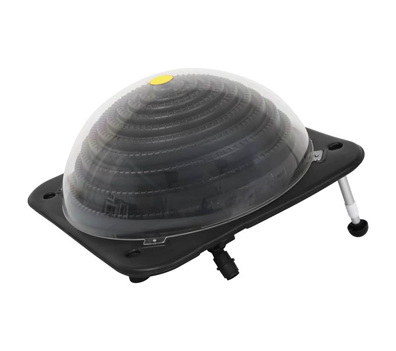Chauffage Solaire De Piscine 75x75x36 Cm Hdpe Aluminium