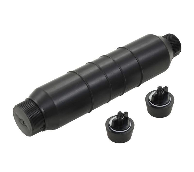 Bouteille D'hiver De Piscine Gizzmo Et 2 Bouchons D'hiver Pehd