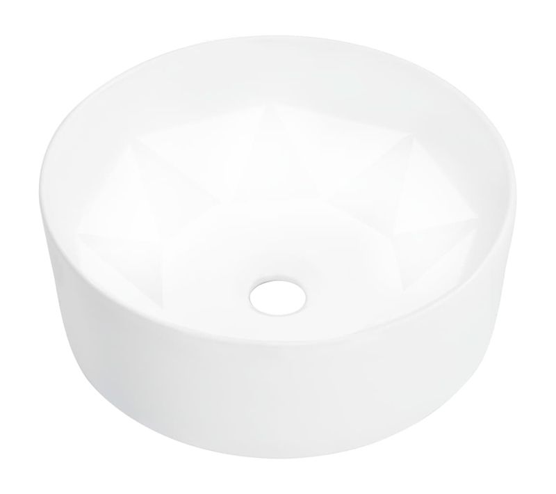 Lavabo 36x14 Cm Céramique Blanc