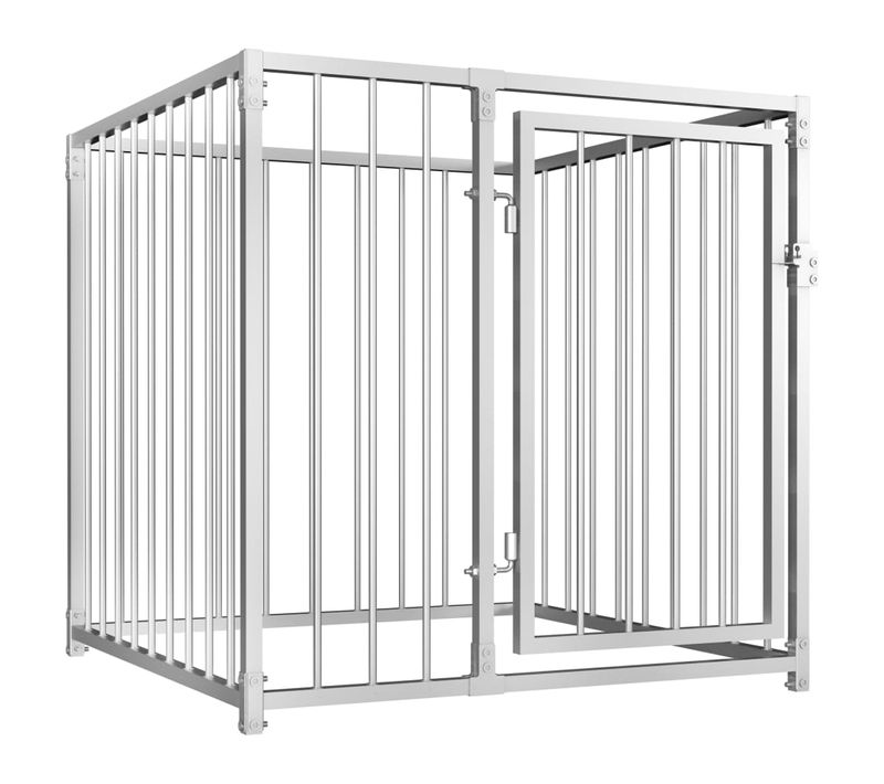 Chenil D'extérieur Pour Chiens 100 X 100 X 100 Cm