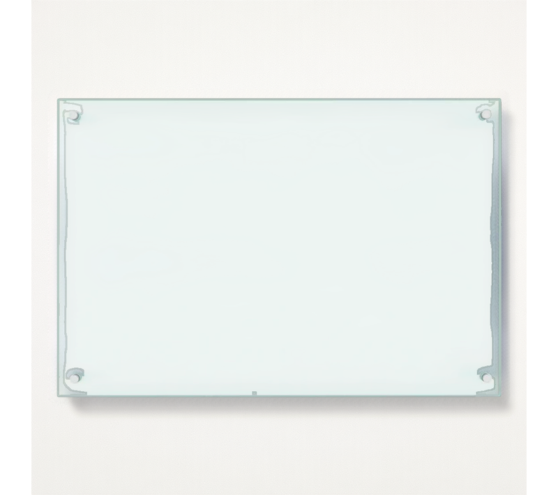 Dosseret De Cuisine Couleur Lait 90x60 Cm Verre Trempé