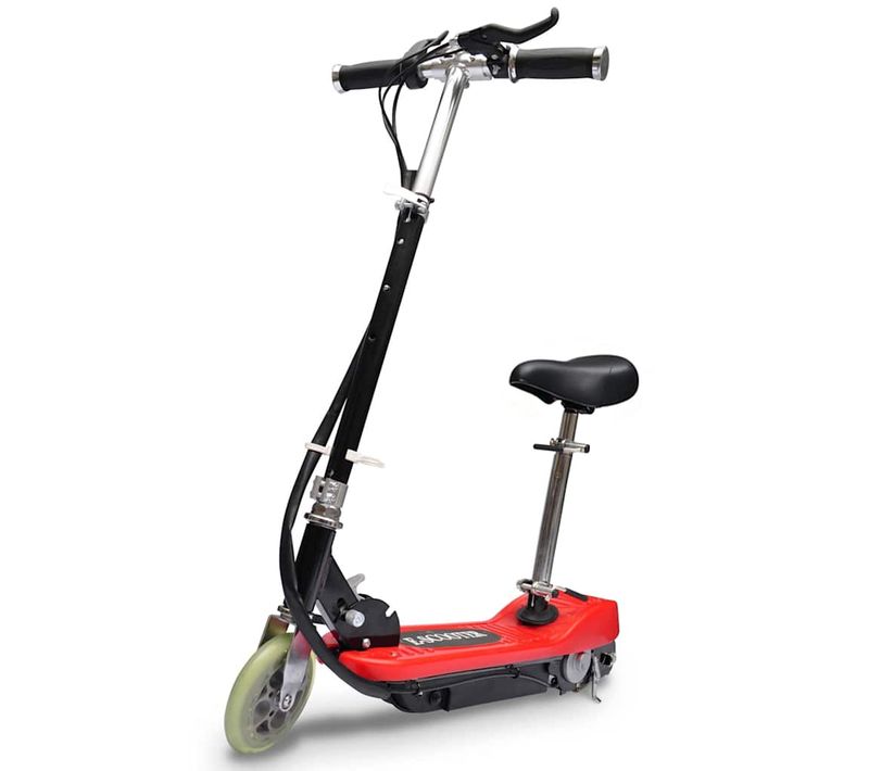Trottinette électrique Avec Siège 120 W Rouge