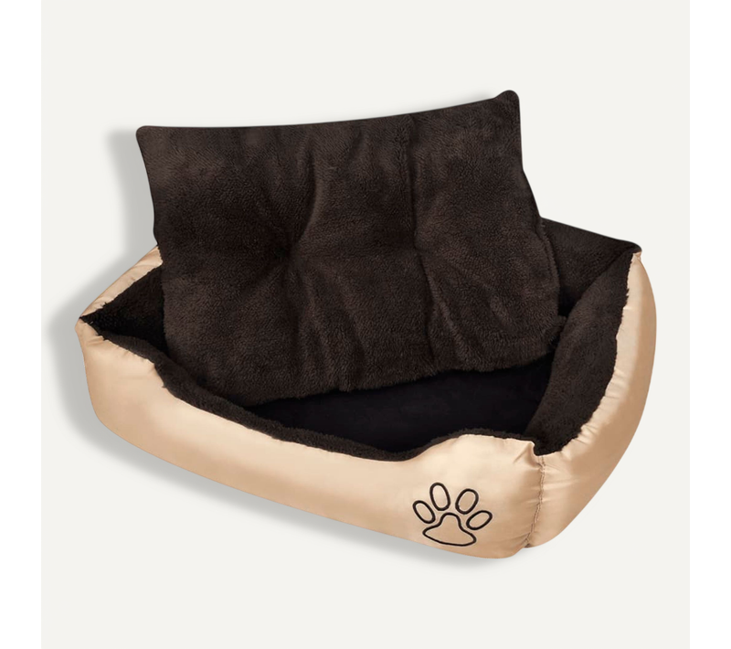 Lit Chaud Pour Chiens Avec Coussin Rembourré Taille Xl