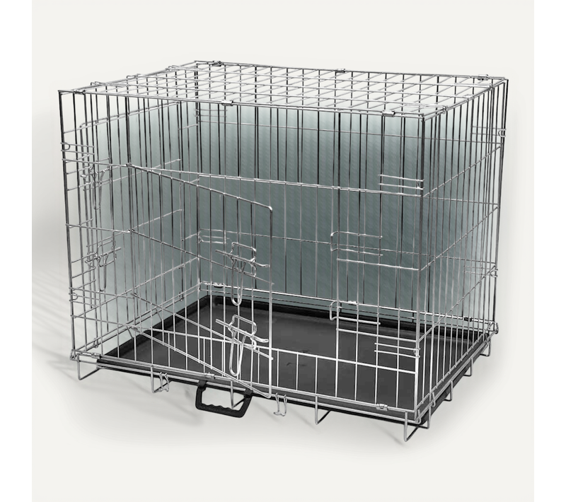 Cage Métallique Et Pliable Pour Chiens M
