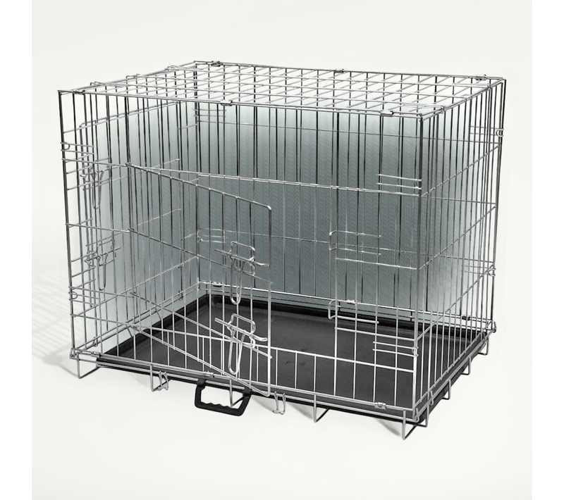 Cage Métallique Et Pliable Pour Chiens L