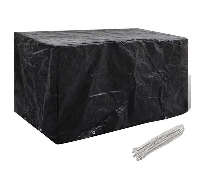 Housse De Salon De Jardin 8 Oeillets 180x70x90 Cm