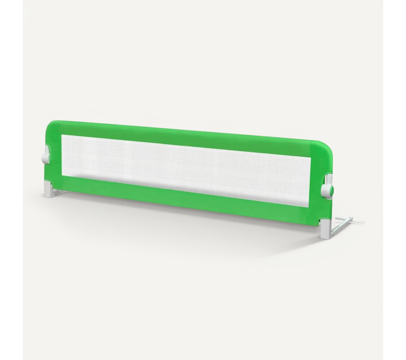 Barrière De Lit Pour Enfants 150x42 Cm Vert