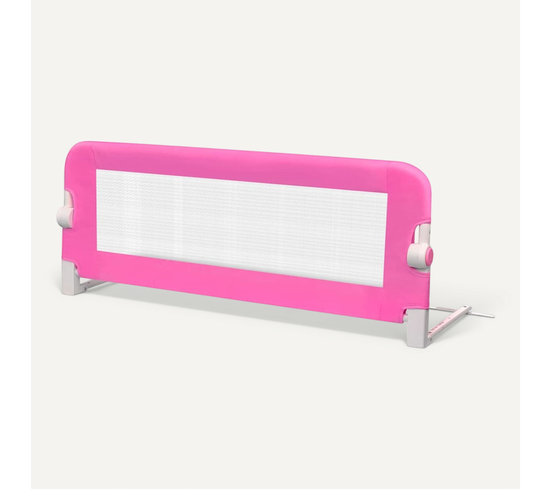 Barrière De Lit Pour Enfants 102x42 Cm Rose