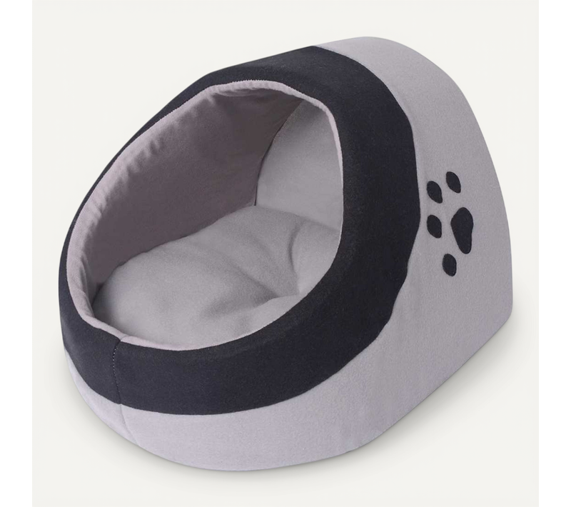 Lit Pour Chats Gris Et Noir M