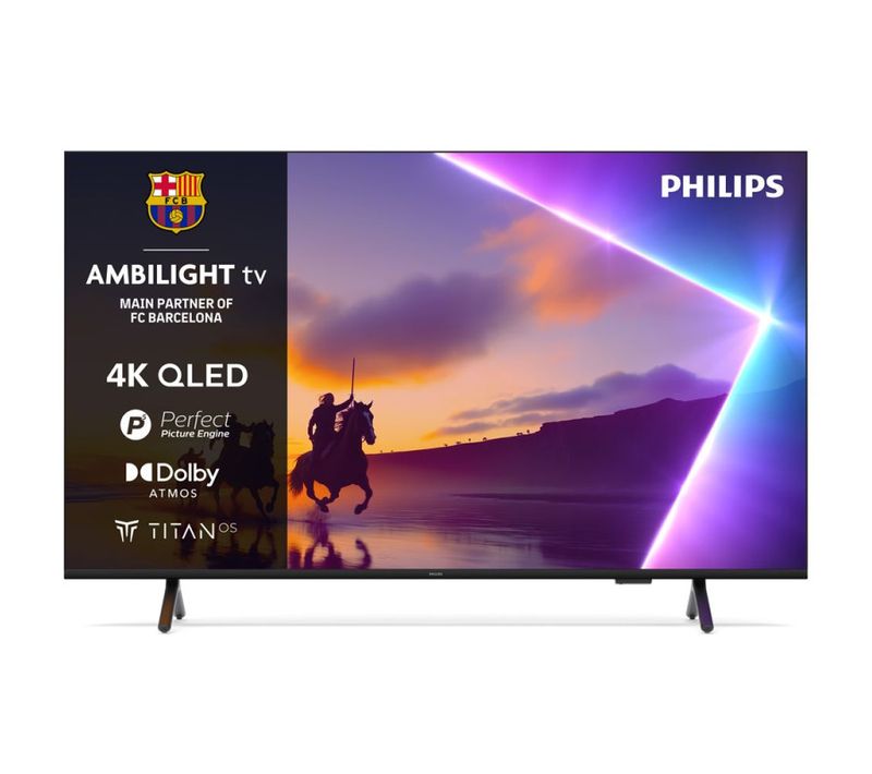 Téléviseur QLED 75" (189 cm) 4K UHD Smart TV Ambilight - 75pus8500/12