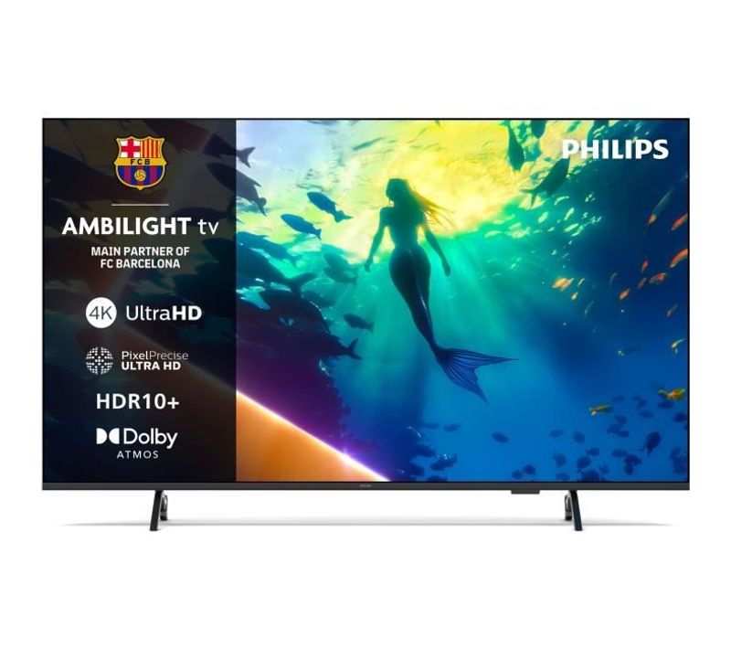 65pus8000 Ambilight - TV LED 653 (164 Cm) - 4K UHD - Hdr10+ - Smart TV - 3xHDMI