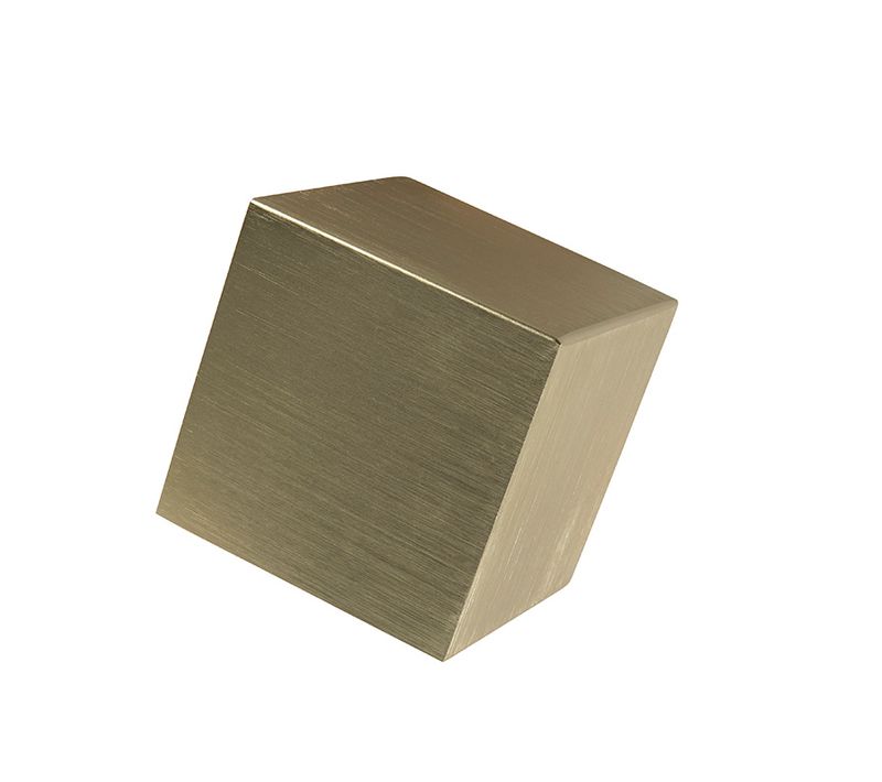 Lot De 2 Appliques Modernes Dorées - Cube