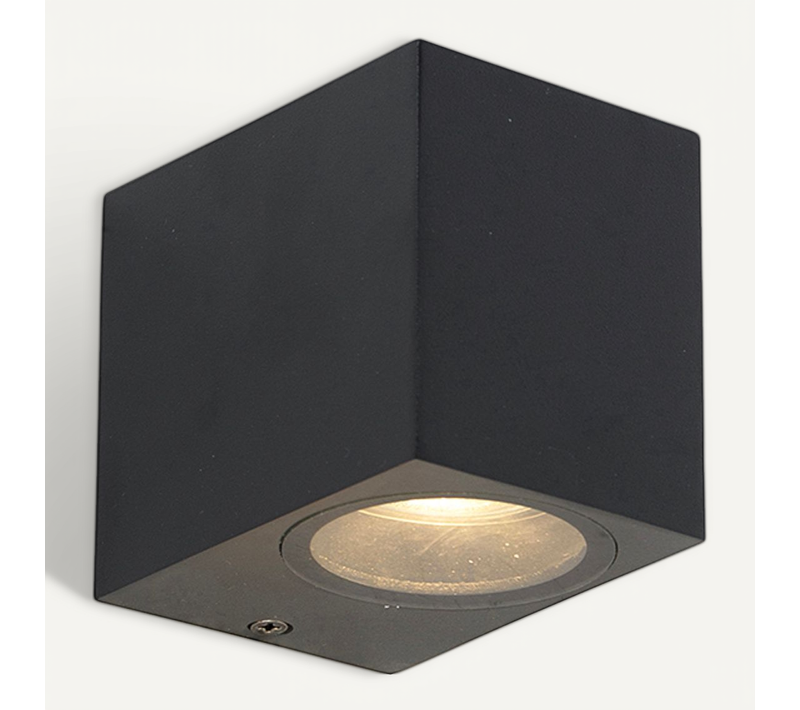 Applique Moderne Noire Ip44 - Baleno I.
