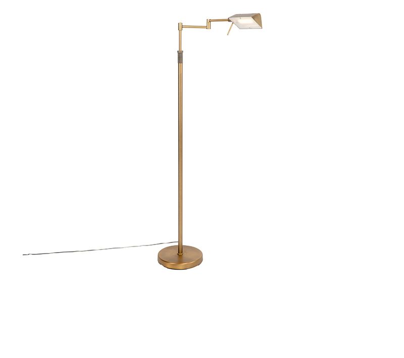 Lampadaire Design Bronze Avec LED Et Variateur Tactile - Notia