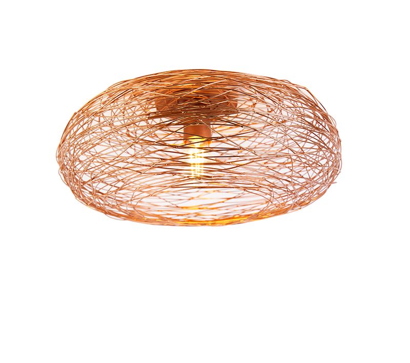 Plafonnier Design Cuivre Ovale - Sarella