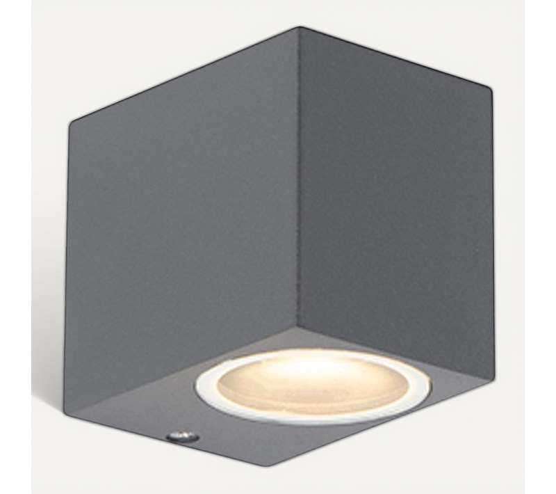 Applique Murale Intelligente Noire Avec Wifi Gu10 Ip44 - Baleno
