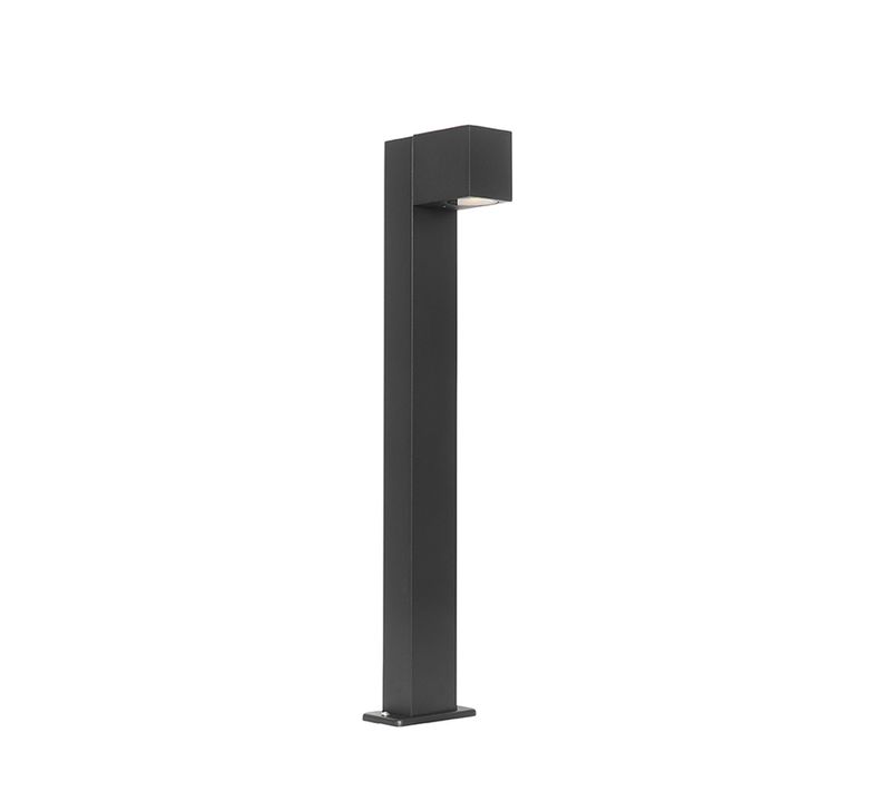 Lampadaire D'extérieur Industriel Noir 65 Cm Ip44 - Baleno