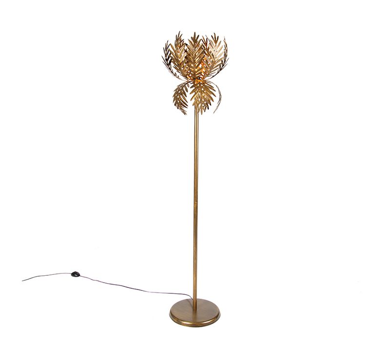 Lampadaire Vintage Or - Botanica Simplo