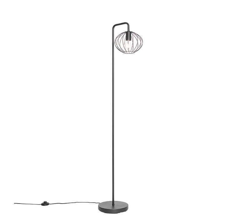 Lampadaire Industriel Noir 23 Cm - Margarita