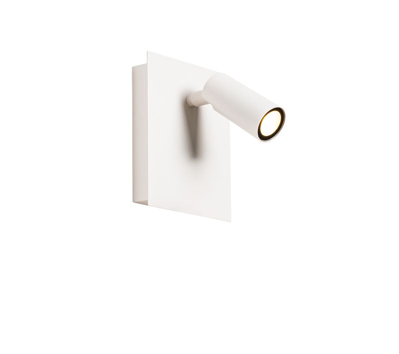 Applique D'extérieur Moderne Blanche Avec LED Ip54 - Simon
