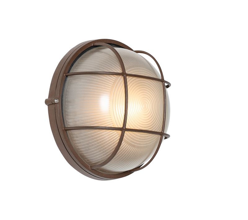Applique D'extérieur Industrielle Brun Rouille Ip44 - Hanneke
