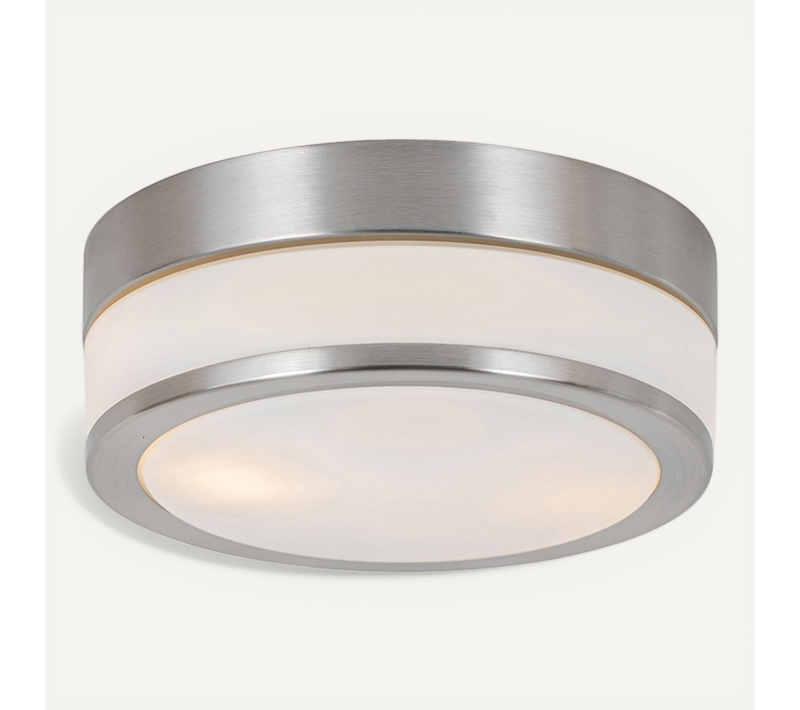 Plafonnier D'extérieur Classique En Acier 23 Cm Ip44 - Flavi