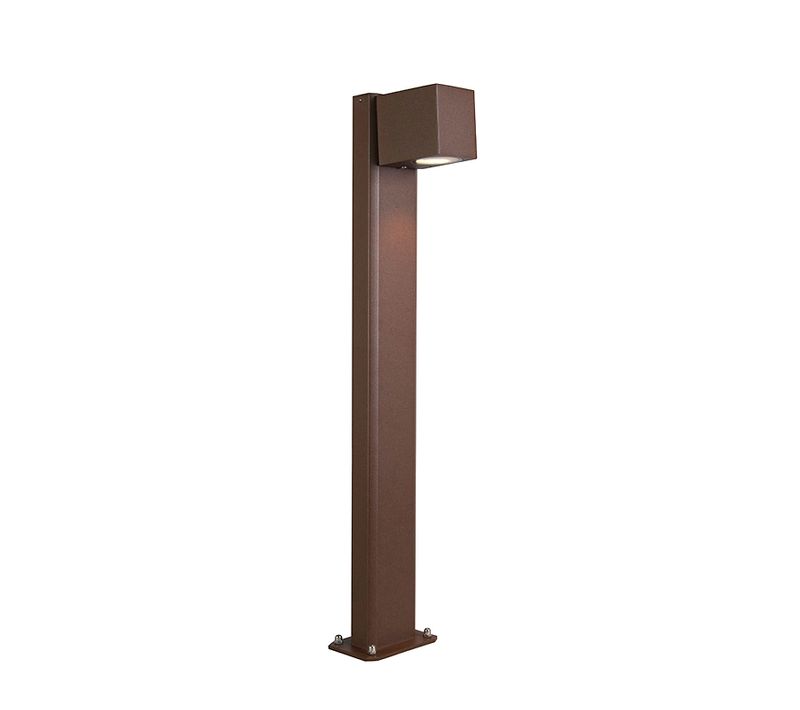 Lampadaire D'extérieur Intelligent Marron Rouille 65 Cm Ip44 Avec Wifi Gu10 - Baleno