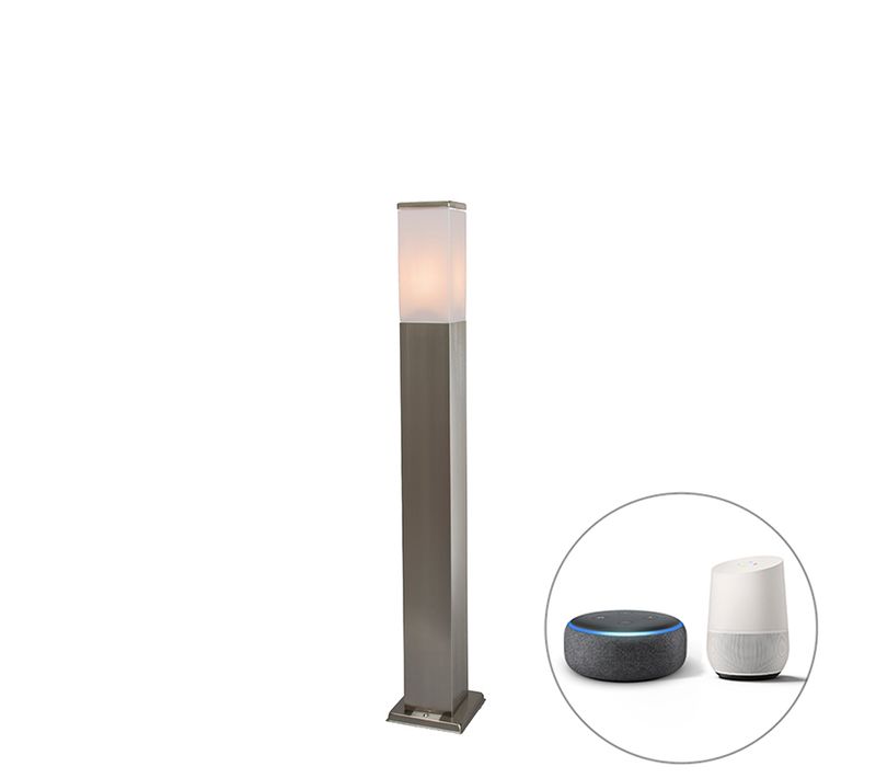 Lampe D'extérieur Intelligente 80 Cm Acier Avec Wifi P45 - Malios
