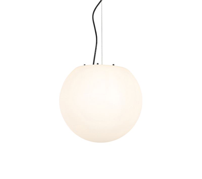Suspension Extérieure Moderne Blanche 35 Cm Ip44 - Nura