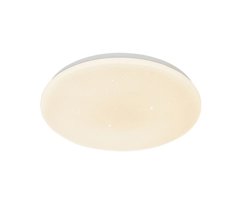 Plafonnier Intelligent Blanc 38 Cm Effet Étoile Avec LED Avec Télécommande - Extrema