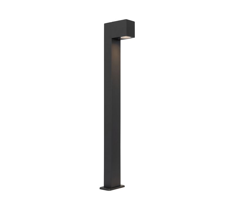 Lampadaire D'extérieur Industriel Gris Foncé 80 Cm Ip44 - Baleno