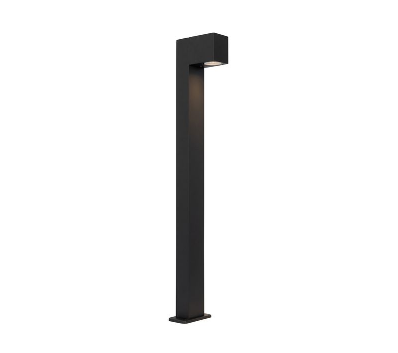Lampadaire D'extérieur Industriel Noir 80 Cm Ip44 - Baleno