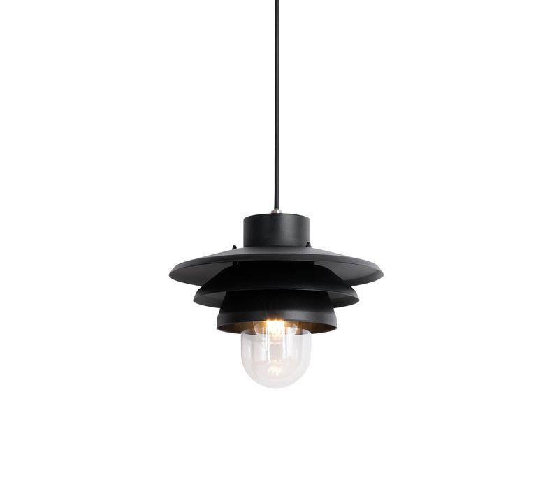 Suspension Design D'extérieur Noire Ip44 - Morty