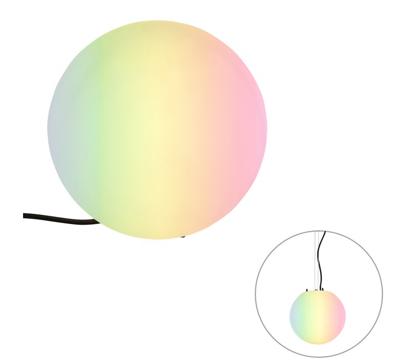 Lampe D'extérieur Intelligente Blanche 25 Cm Ip65 Avec LED - Nura