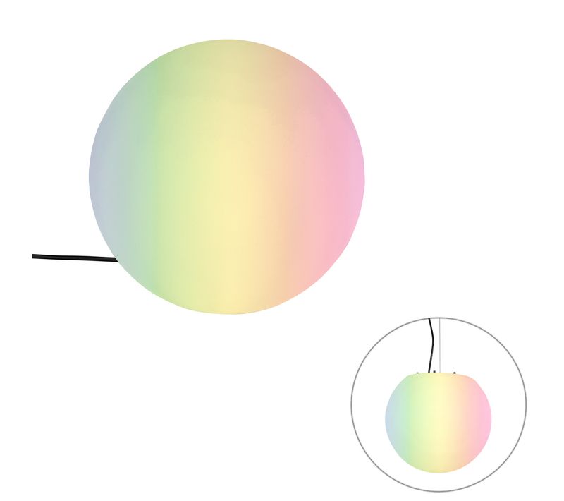 Lampe D'extérieur Intelligente Blanche 35 Cm Ip65 Avec LED - Nura