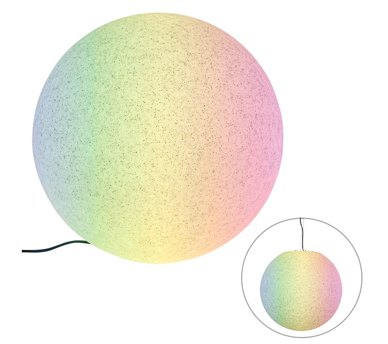 Lampe D'extérieur Intelligente Grise 56 Cm Ip44 Avec LED - Nura