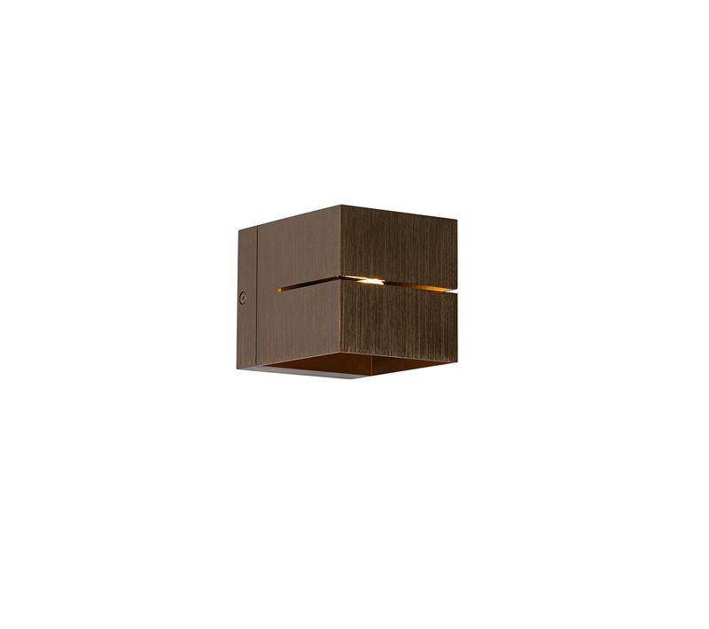 Applique Murale Intelligente Bronze Foncé 9,7 Cm Avec Wifi G9 - Transfer Groove