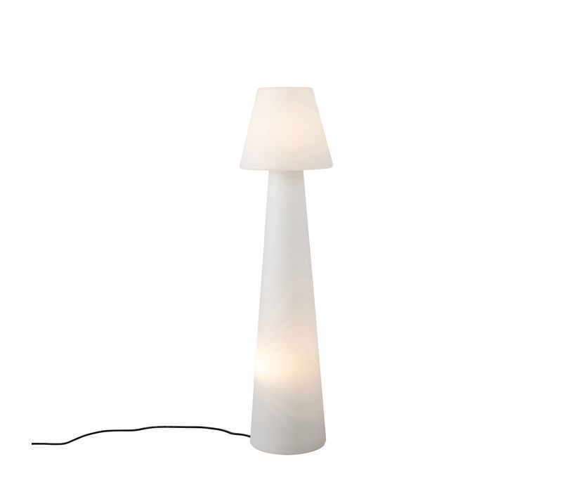 Lampadaire D'extérieur Intelligent Blanc Avec LED A60 Ip44 - Katrijn