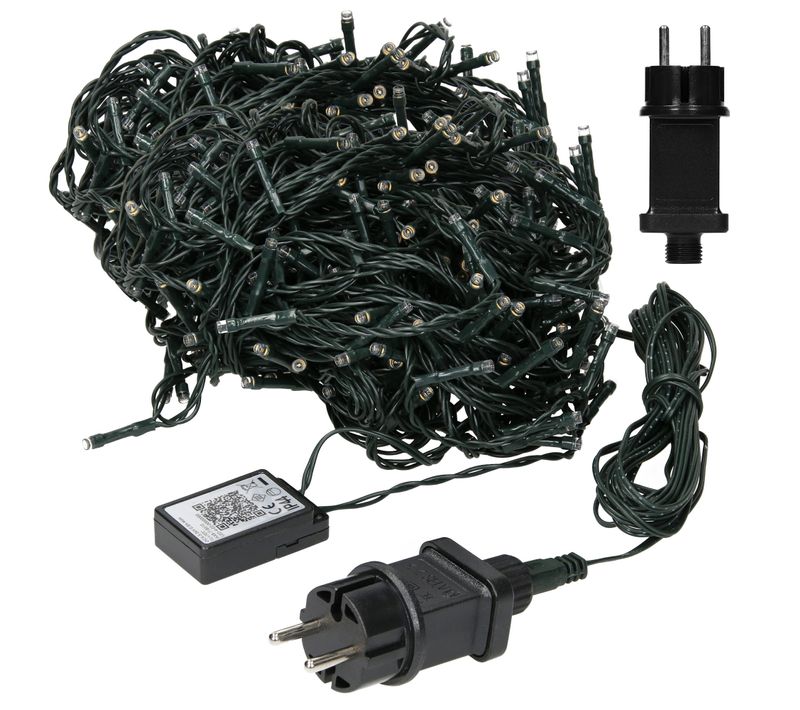 Guirlande Lumineuse Noël 720 LEDs Blanc Froid Déco Eclairage Extérieur/intérieur