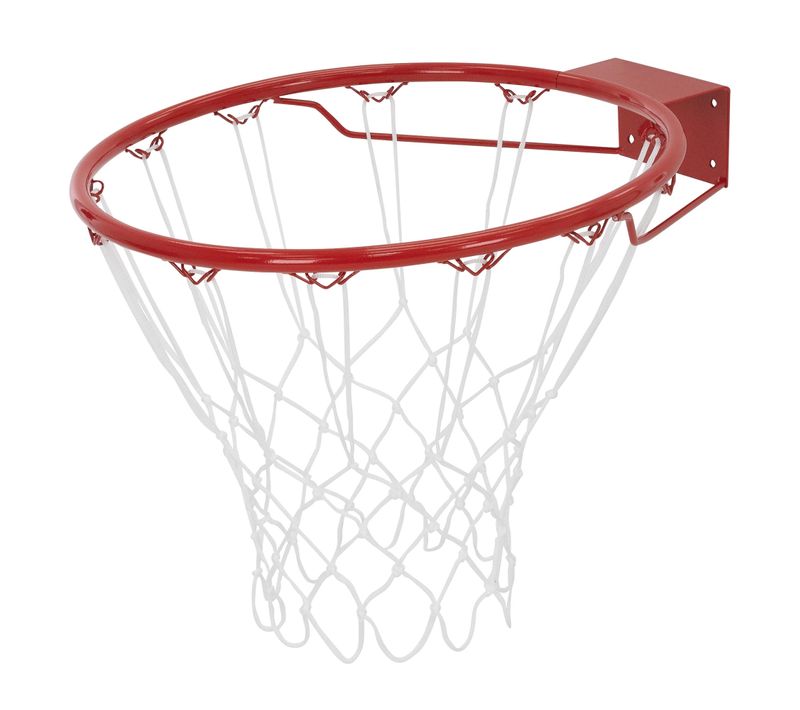 Pure2improve Mini Panier De Basketball En Acier Avec Filet 45 Cm Montage Mural