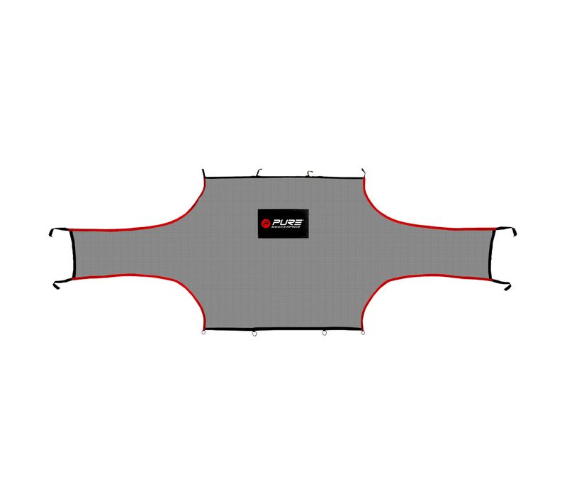 Filet D'entraînement De Football But En Polyéthylène Avec 4 Piquets 500x200 Cm