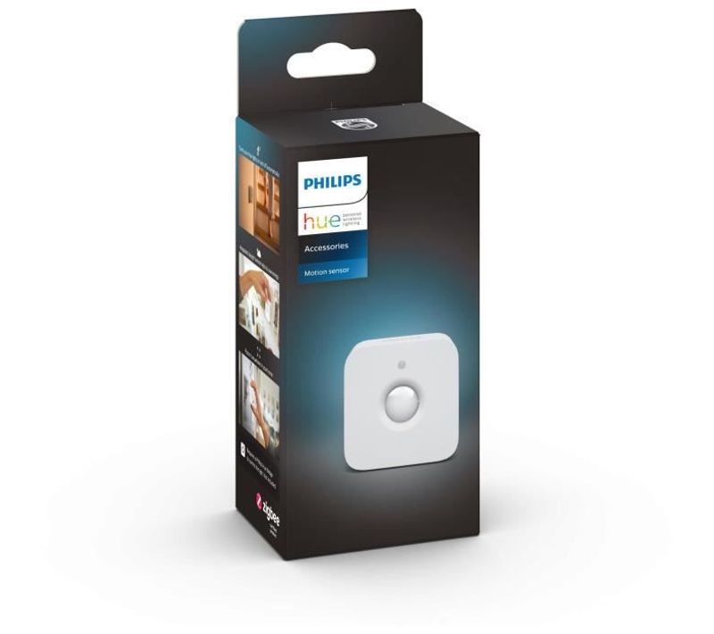 Détecteur De Mouvement Philips Hue Motion Sensor - Compatible Alexa - Intérieur - 120° - Connecté